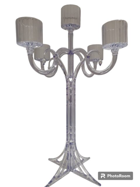 Svecnjak laila candelabrum transparent