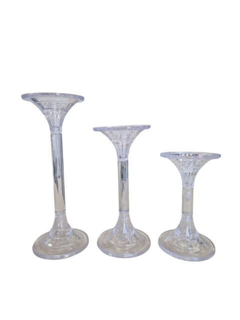 Svecnjak pandora transparent set