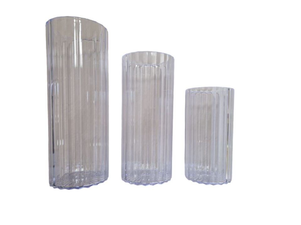 Svecnjak sierra transparent set