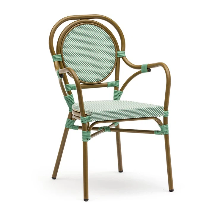 Turquoise Round Back Bistro Chaic8b05