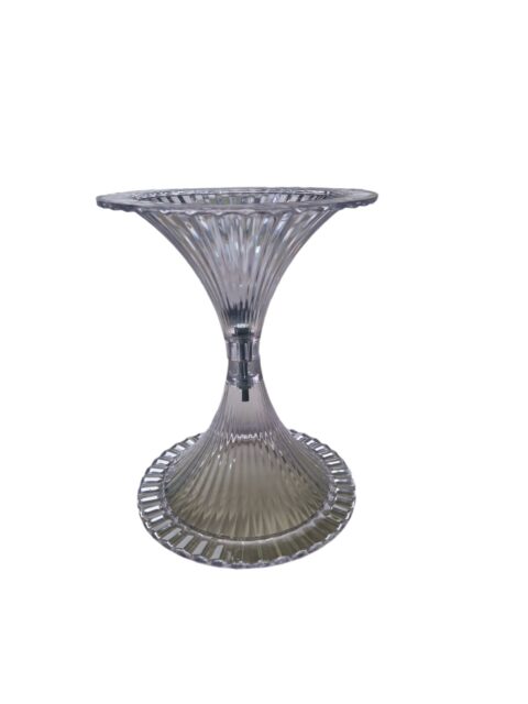 Vaza curvy transparent